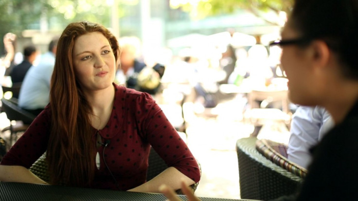 Elouise Mockler, director of Yog Pog which makes Yog Oat drinks. (Photo: IBTimes UK)