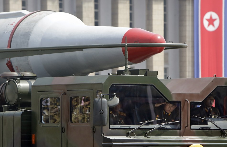 North Korea military parade images