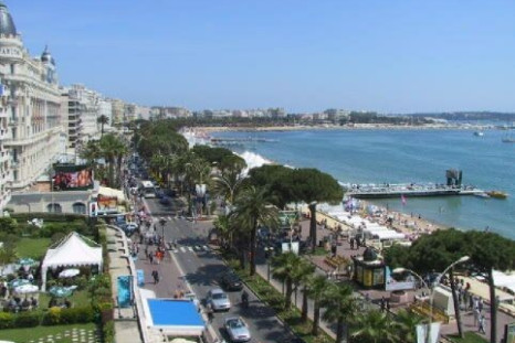 The Croisette Boulavard in Cannes