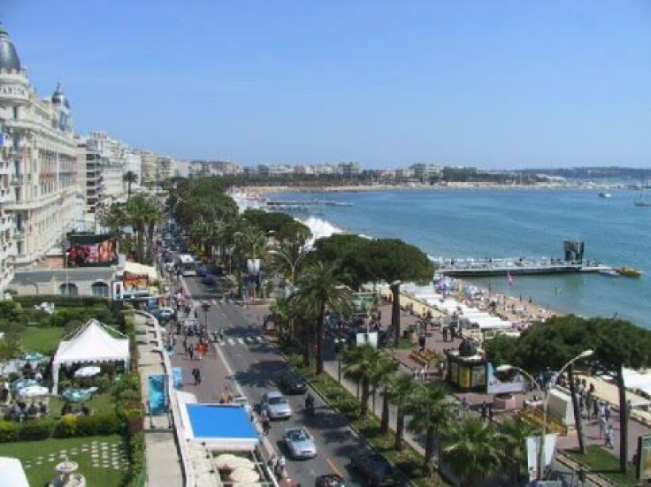 The Croisette Boulavard in Cannes