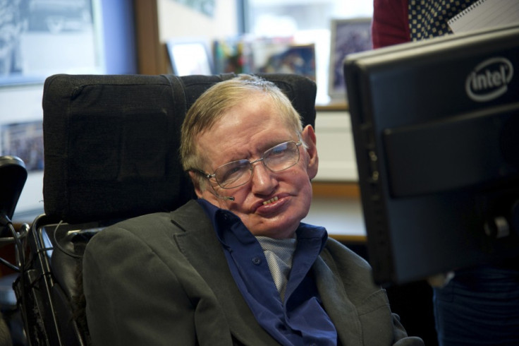 British physicist Stephen Hawking