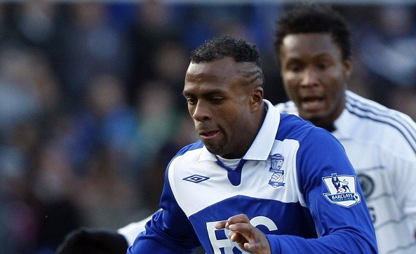 Christian Benitez takes on Chelsea in the Premier League