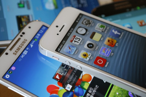 iPhone and Samsung Galaxy