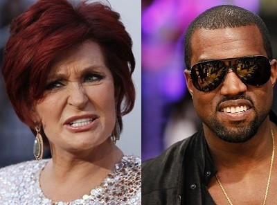 Sharon Osbourne and Kanye West
