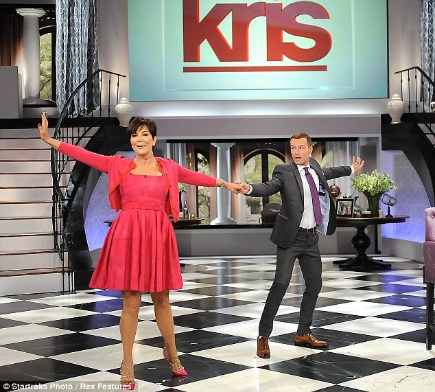 Kim Kardashian First Post-Baby Appearance On Kris Jenners Show