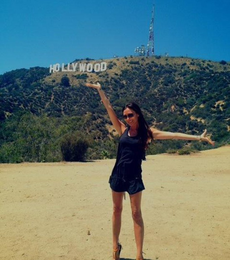 Victoria Beckham shows her love for Hollywood and goes hiking in the hills