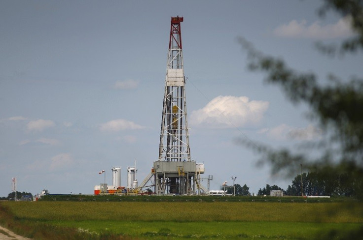 Shale gas station in Poland