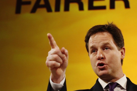 Nick Clegg takes aim at 'racist' vans