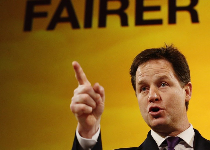Nick Clegg takes aim at 'racist' vans