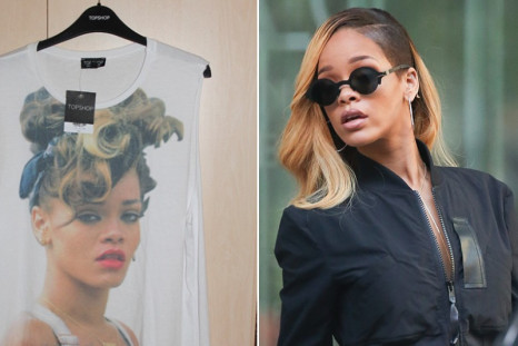 Rihanna wins UK court case ordering Top Shop to stop selling T-shirts featuring her picture/Twitter/Rundschau
