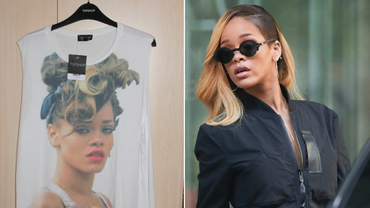 Rihanna wins UK court case ordering Top Shop to stop selling T-shirts featuring her picture/Twitter/Rundschau