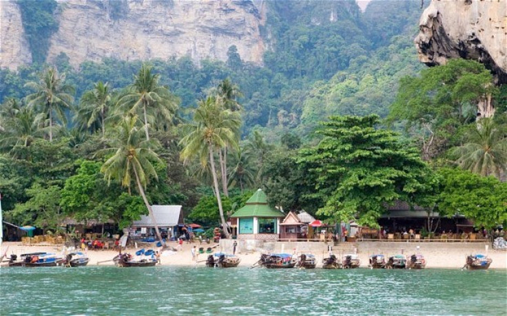 Ao Nang beach in Krabi, Thailand