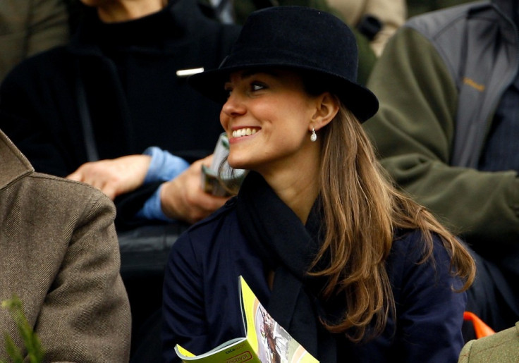Tailored jackets, boots, and Philip Treacy hats gave Kate Middleton inaugural entry to Vanity Fair's best-dressed list in 2008. Kate, then the girlfriend of Prince William, is pictured here at the 2008 Cheltenham Festival horse racing meeting in Glouceste