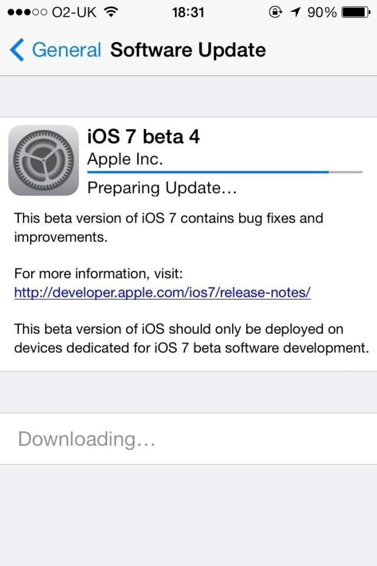 iOS 7 Beta 5 Release Date Tipped for 12 August