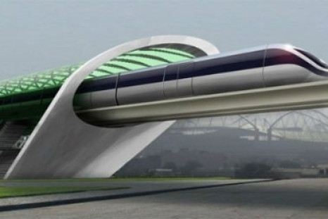 Elon Musk Hyperloop Concert Art