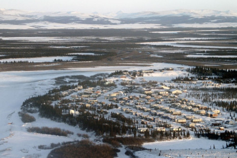 The Inupiat Eskimo village of Noorvik in Western Alaska is seen in this January 24, 2010 handout. Archaeologists have dug an ancient village in northwest Alaska. (Photo: REUTERS)