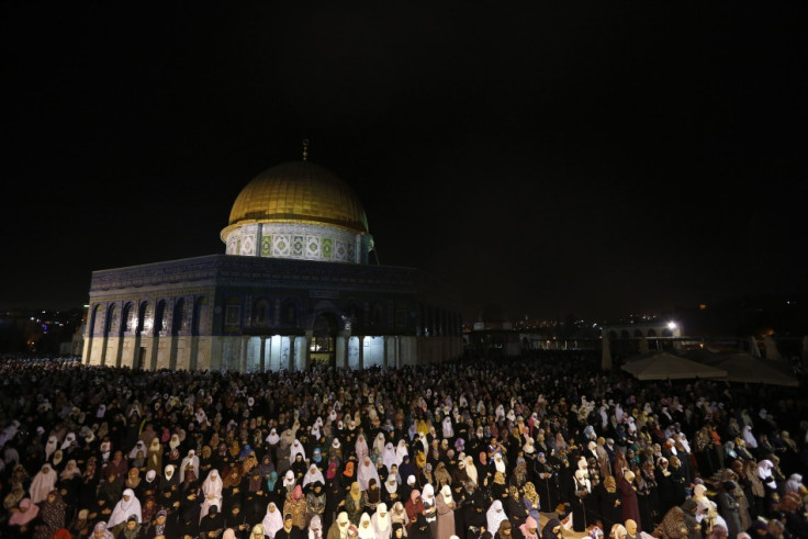 Dome of the Rock is seen in the Night of Power (Photo: REUTERS)