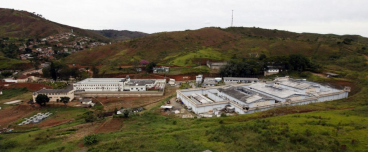 An overview of the Arisvaldo de Campos Pires maximum security penitentiary where18 prisoners are striving for a better living by knitting for Brazilian fashion designer Raquel Guimaraes' high fashion brand Doiselles. (Photo: REUTERS/Paulo Whitaker)