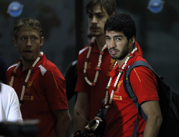 Luis Suarez during Liverpool's tour of Asia. (Photo: Reuters)