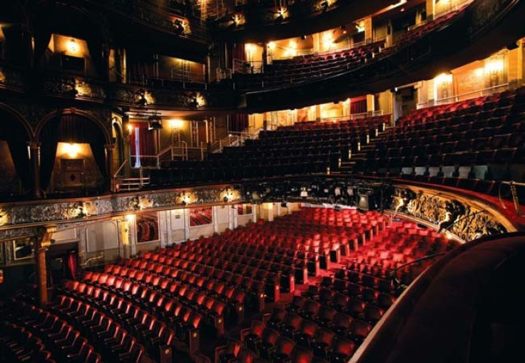 Inside the Palace Theatre in Shaftesbury Avenue,