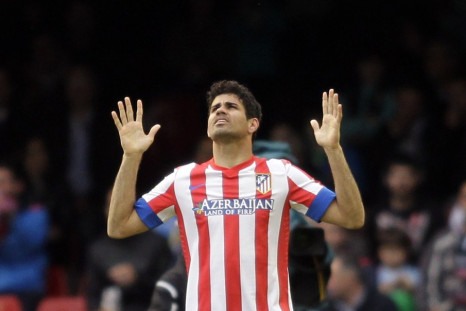 Diego Costa is happy at Atletico. (Photo: Reuters)