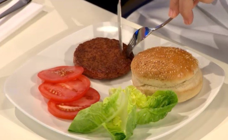 The tasting was shown live via the Cultured Burger website