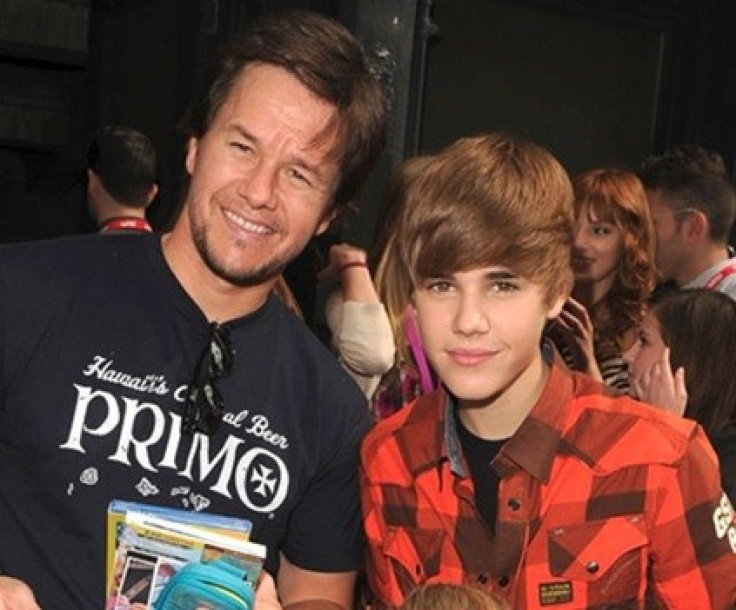Mark Wahlberg and Justin Bieber