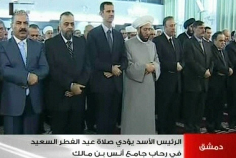 Assad marks end of Ramadan