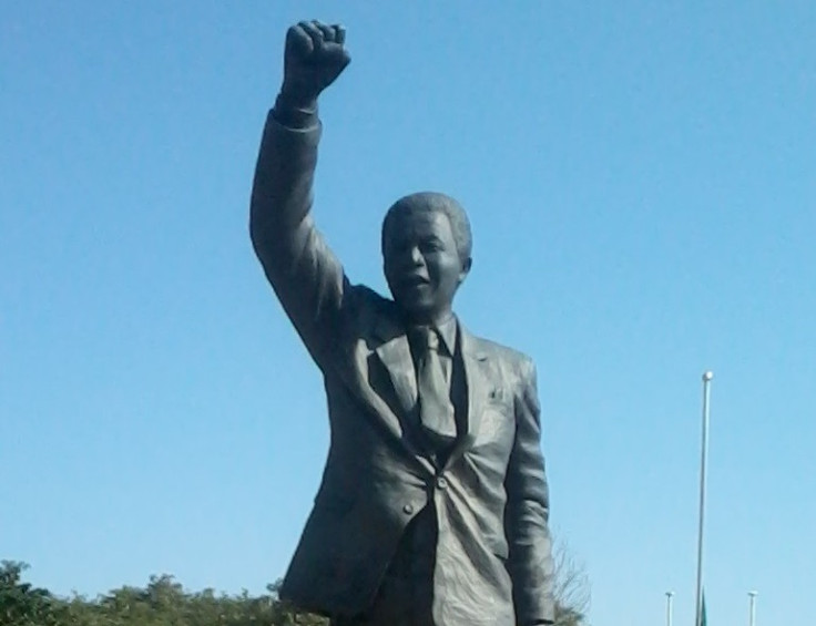 Nelson Mandela's statue
