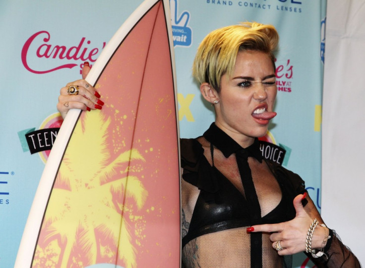 Actress and singer Miley Cyrus was also named this years' Candies' Choice Style Icon at the Teen Choice Awards 2013. (Photo: Reuters)