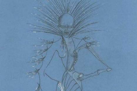 Creature of the sub-conscious: Lee Hadwin drew while while asleep