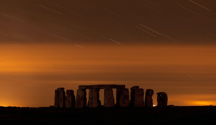 A general view of Stonehenge during the peak hours of annual Perseid meteor shower in the night sky in Salisbury Plain, southern England, August 13, 2013. (Photo: REUTERS/Kieran Doherty)
