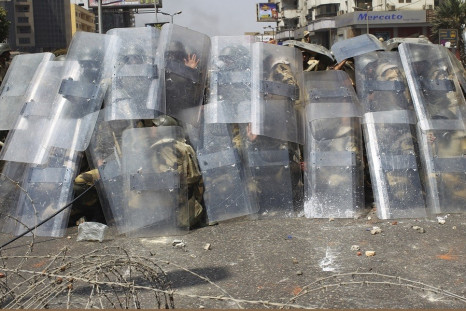 Egypt riot police