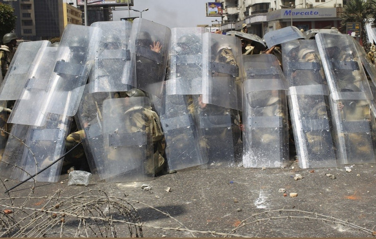 Egypt riot police