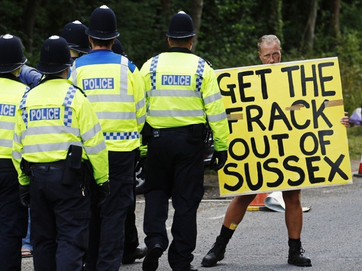 Balcombe fracking protest camp