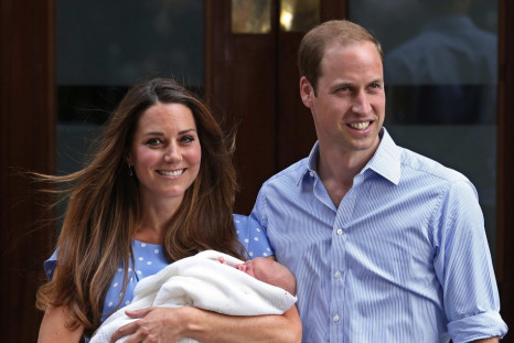 Kate Middleton's first appearance with her son, Prince George, on 23 July, a day after the royal baby was born. The Duchess will make first official public appearance, since becoming a mother, in September. (Photo: Reuters)