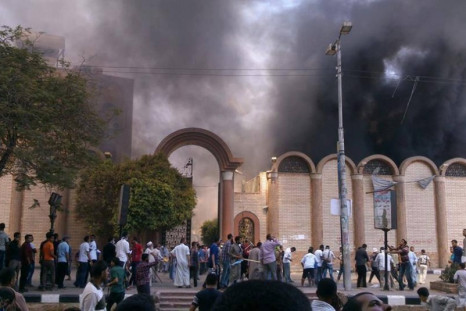 Sohag St George church attacked by Morsi supporters