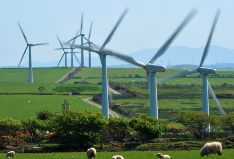 A windfarm is seen on Anglesey, north Wales. Britain's government is still investing millions into the renewable energy sector. (Photo: Reuters)