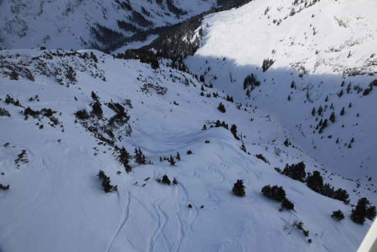 An aerial view of the site of 2012 avalanche in Lech which led Prince Friso to coma for 18 months till his death on 12 August, 2013. (Photo: Reuters)