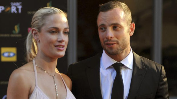 Oscar Pistorius with Reeva Steenkamp