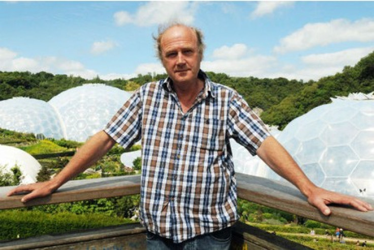 Sir Tim Smit at the Eden Project in Cornwall