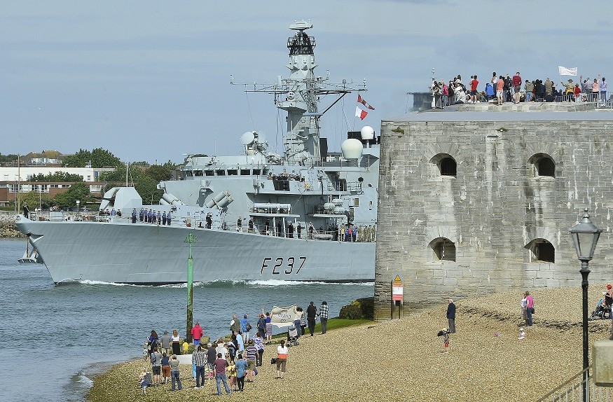 Spain Condemns 'British Armada' as HMS Westminster Arrives in Gibraltar ...