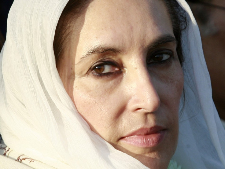 Pakistani opposition leader Benazir Bhutto attends an election rally in Rawalpindi Pakistani opposition leader Benazir Bhutto attends an election rally in Rawalpindi