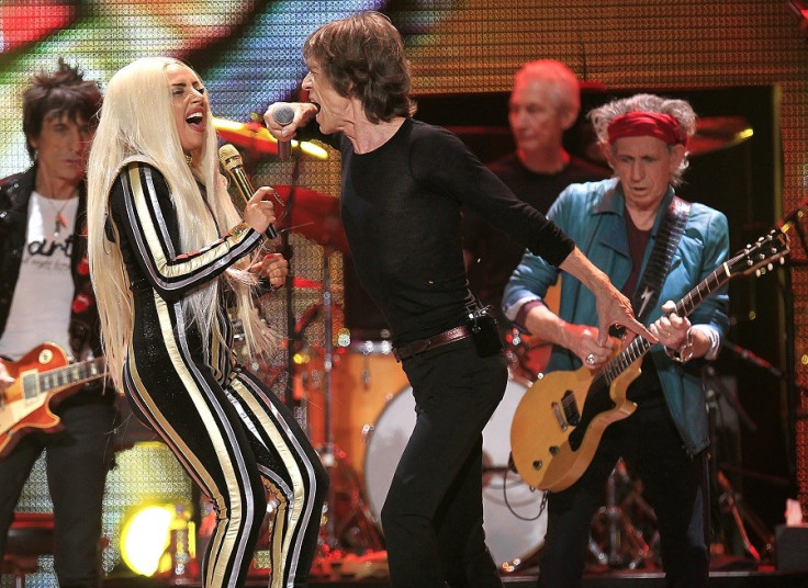 Lady Gaga and Mick Jagger