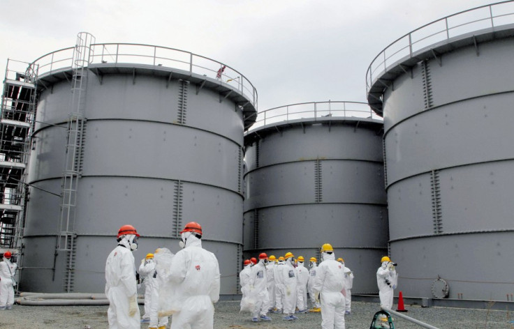 Tanks of radiation-contaminated water are seen at the  tsunami-crippled Fukushima Daiichi nuclear power plant (Reuters)