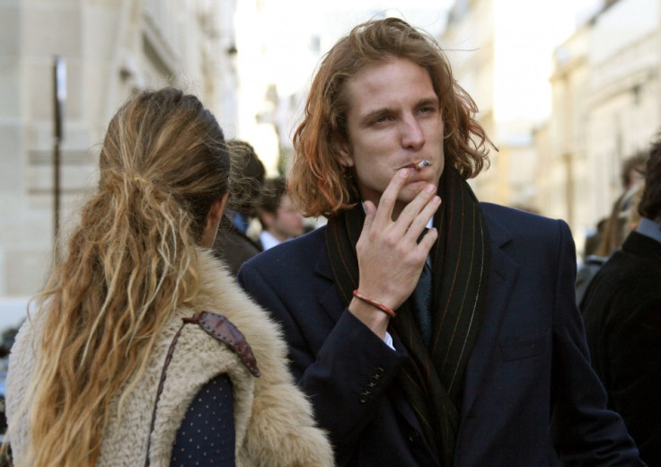 Andrea Casiraghi is the eldest grandchild of Princess Grace and nephew of Monaco's ruling sovereign prince Albert II. (REUTERS)