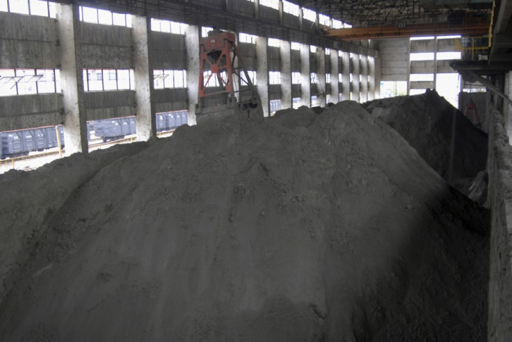 A general view inside a refined copper mine of Jiangxi Copper Company in Dexing, Jiangxi province (Reuters).