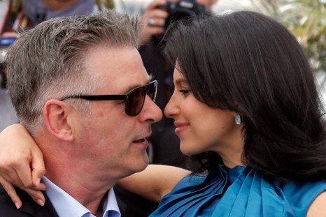 Alec Baldwin with his wife Hilaria Thomas