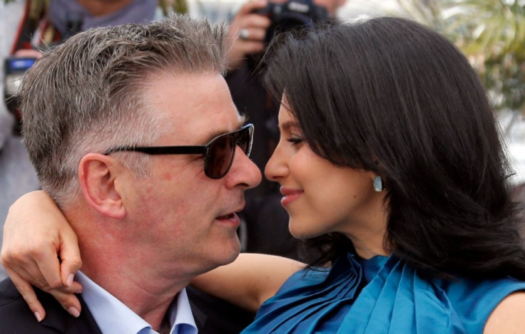 Alec Baldwin with his wife Hilaria Thomas