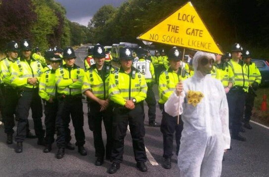 Balcombe protests Balcombe protests